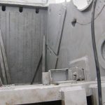 Sand and soda blasting